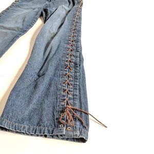 Ralph Lauren Lace-Up Jeans, 2